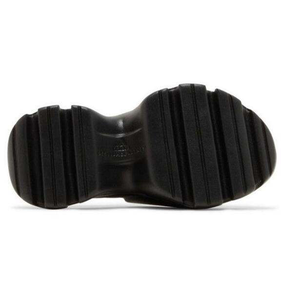 New Women’s Adidas X Stella McCartney Clog Triple Black Size 10W GW2050 - Picture 10 of 11